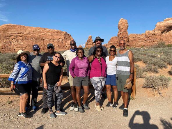 Black american travel group